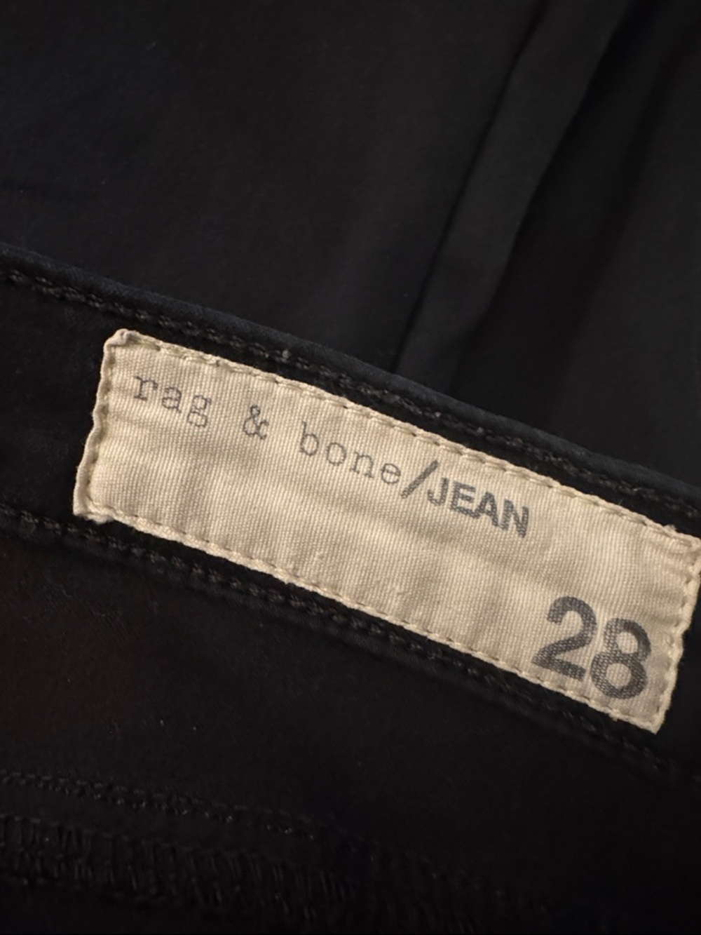 Rag and Bone black leggings. Women’s size 28 - Picture 4 of 10
